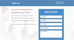 Desktop Screenshot of findhim.com